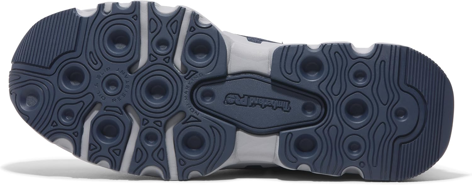 Мужские рабочие ботинки Timberland PRO Powertrain Ev Composite Safety Toe для занятий спортом в промышленных условиях, Navy/Grey — фото 4