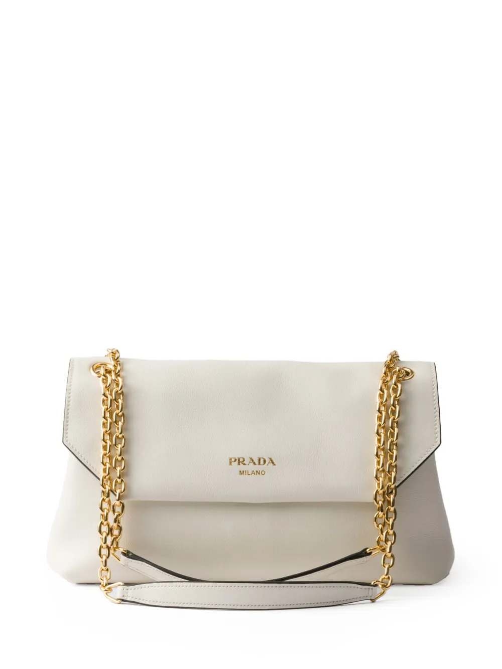 

Сумка на плечо среднего размера Prada, нейтральный
