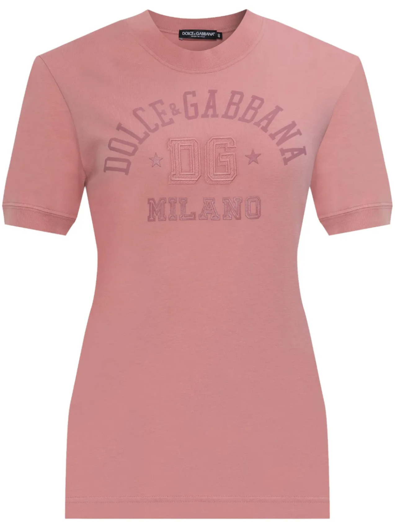 

Футболка Dolce & Gabbana из хлопка, розовый
