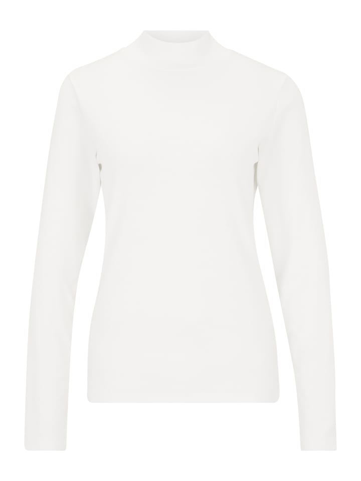 

Базовая рубашка с воротником в кремово-белом цвете CARTOON