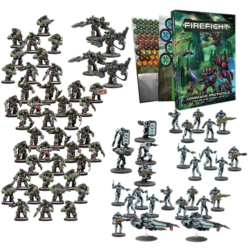 

Миниатюра Mantic Games Firefight 2E: Battle of Cabot III - 2-Player Starter Set