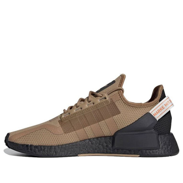 

Кроссовки nmd_r1 v2 Adidas, коричневый