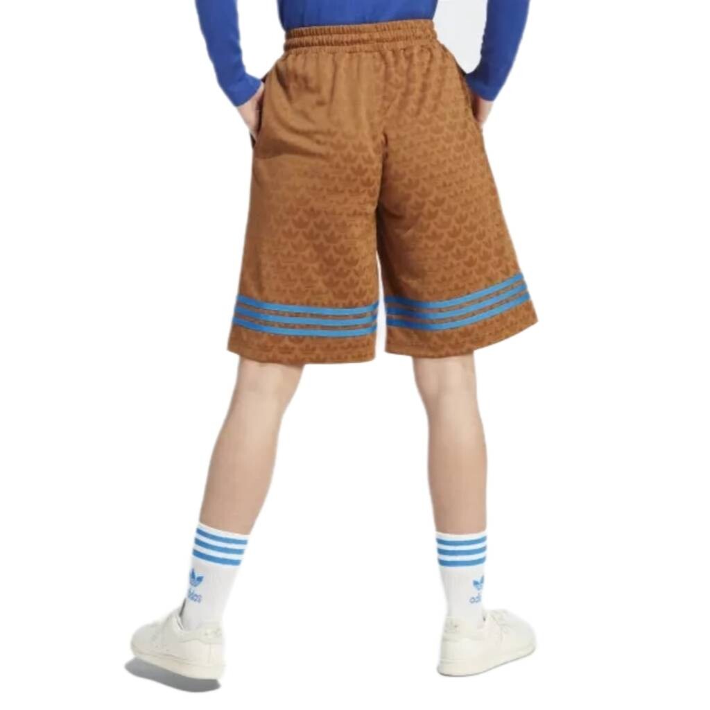 SS23 Adicolor 70s Retro Series Повседневные шорты мужские Desert Brown Adidas Originals, коричневый — фото 3