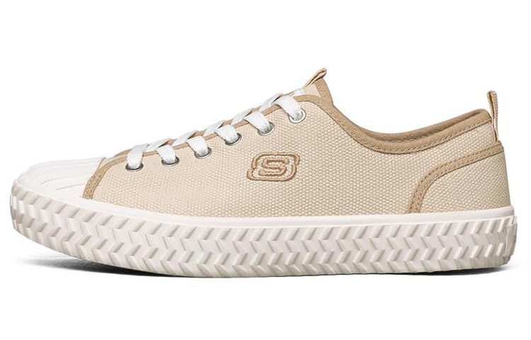 

Кеды женские низкие молочно-белые Skechers