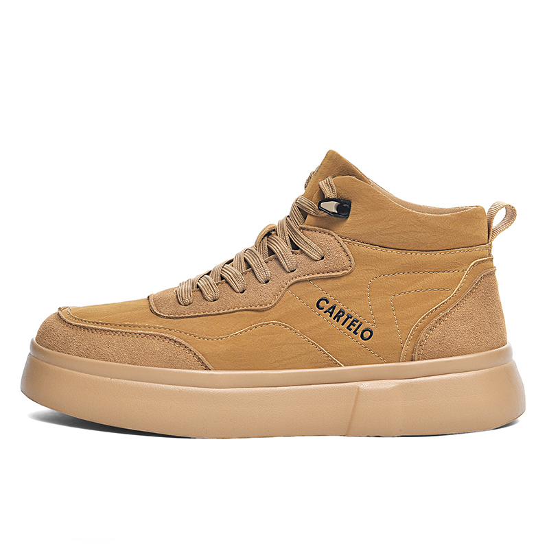 

Короткие мужские ботинки Martin до середины голени CARTELO, Yellow Brown