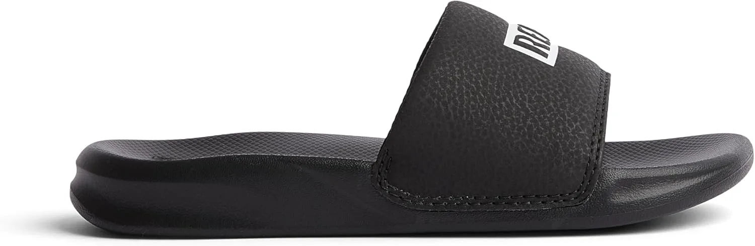 Сланцы Reef Kids One Slide, черно-белый