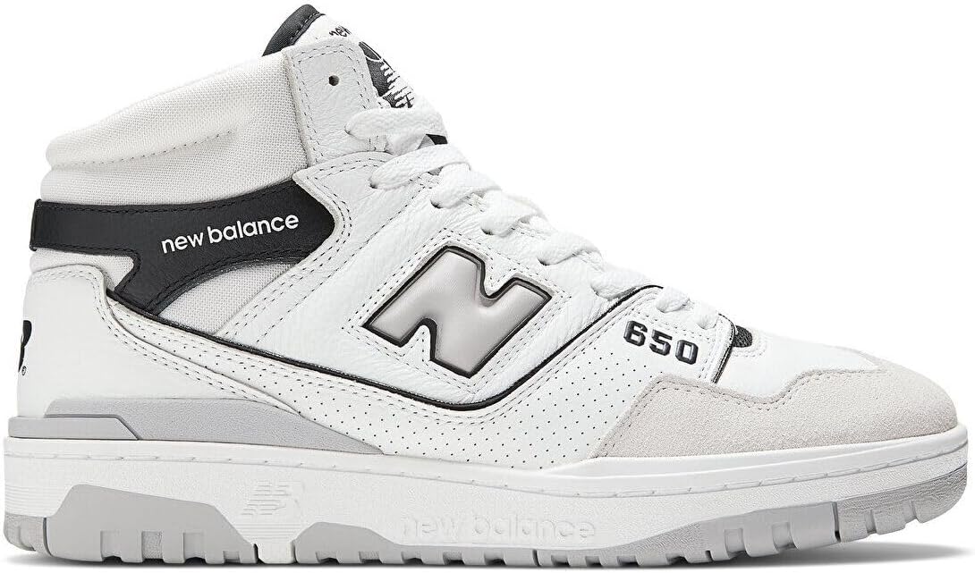 

Кроссовки New Balance Mens Bb650 V1, белый/черный