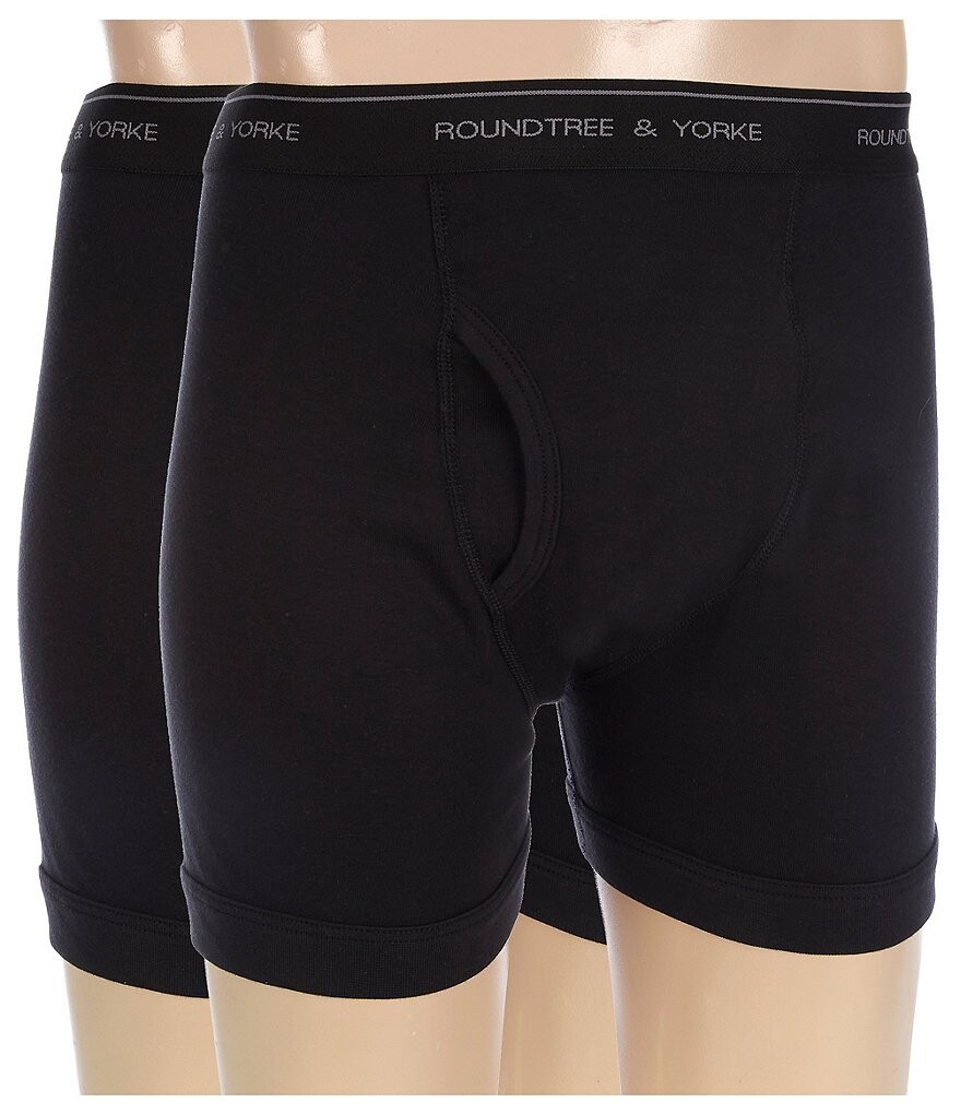 

Комплект боксеров Roundtree & Yorke, 2 шт., черный