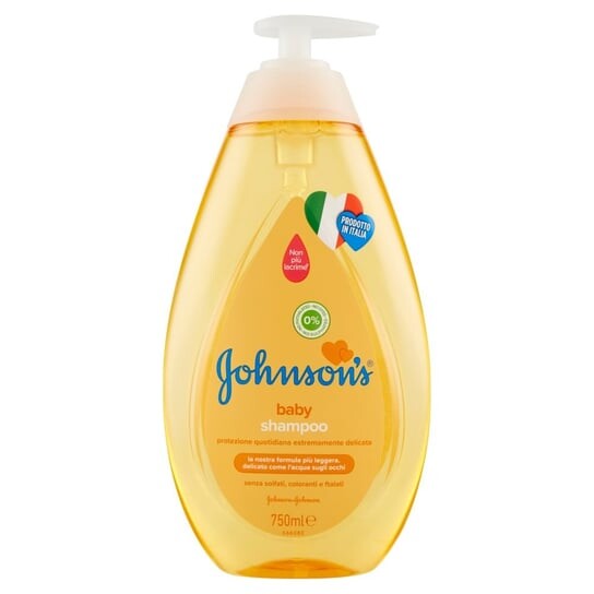 

Шампунь детский шампунь для волос с помпой 750мл Johnson & Johnson Johnson's baby