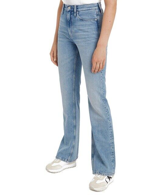 

Аутентичные женские джинсы Bootcut Calvin Klein Jeans, светло-синий