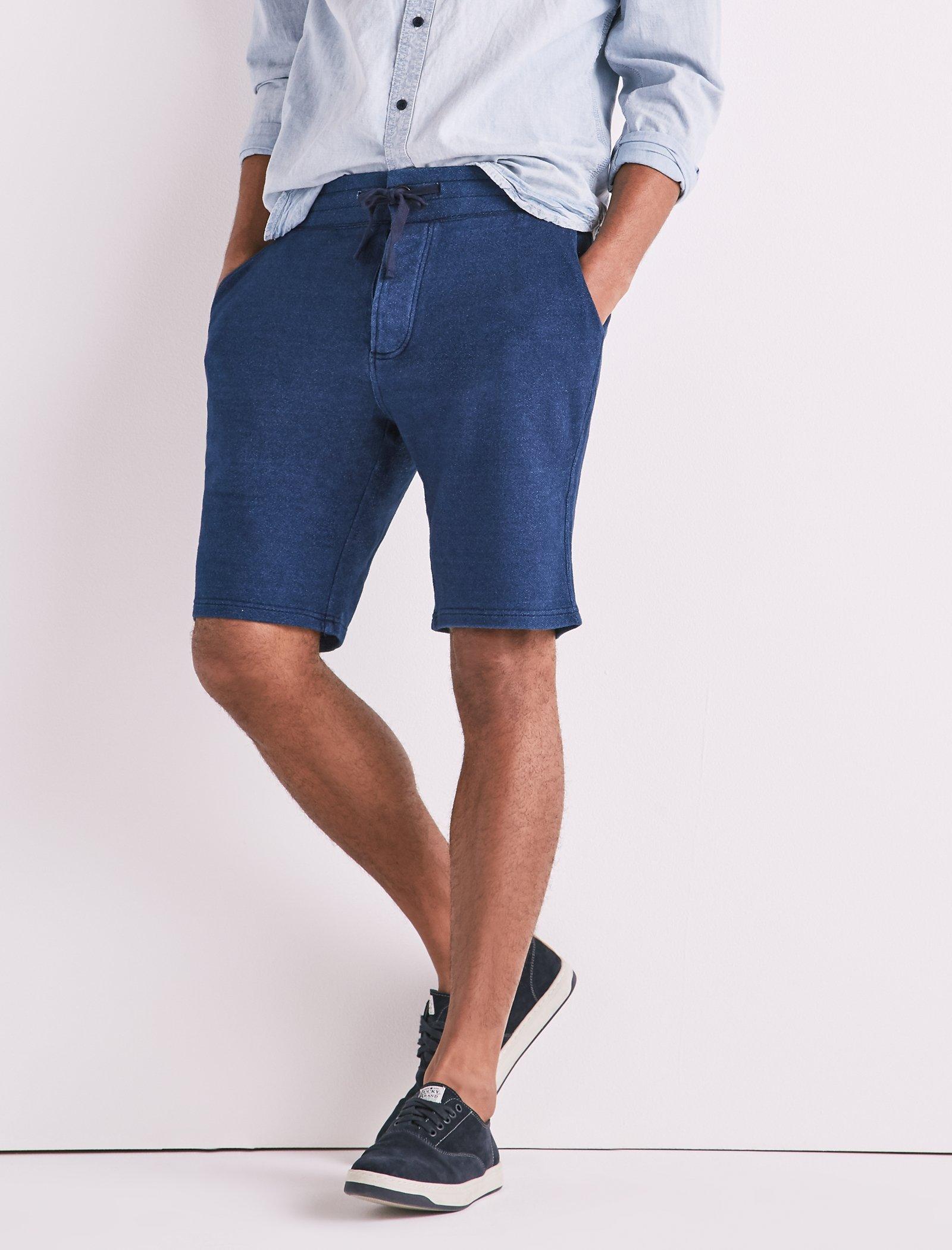 

Lucky Brand Мужские шорты с плоским передом Indigo
