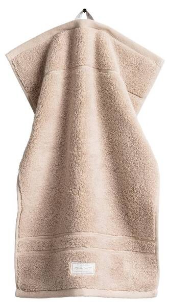 

Гостевое полотенце GANT Premium Towel 1er Pack, 50x10x30 см, бежевый