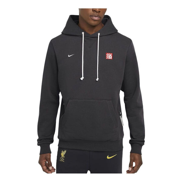 

Толстовка liverpool dri-fit f.c. standard issue third hoodie'grey' Nike, серый