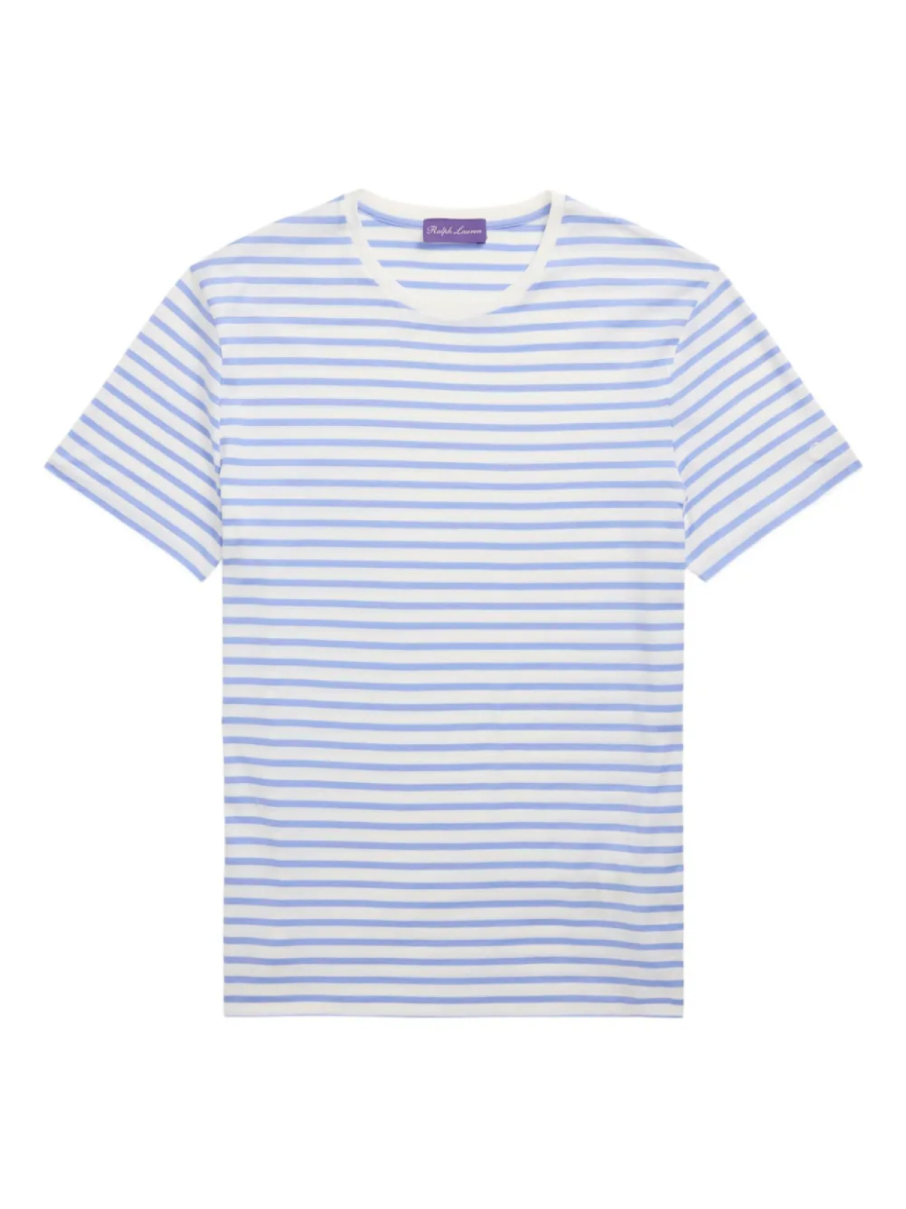 

Полосатая футболка с круглым вырезом Ralph Lauren Purple Label, синий