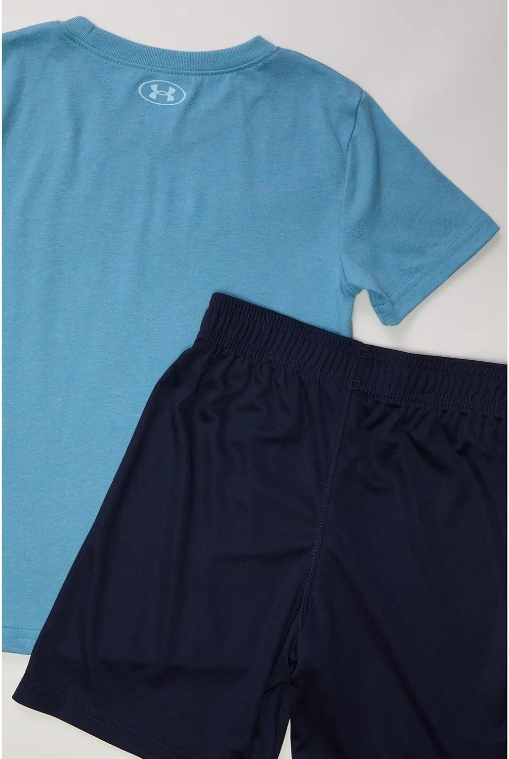 Детский комплект футболка и шорты Under Armour Outdoor Collection, Electric Blue Retro — фото 2