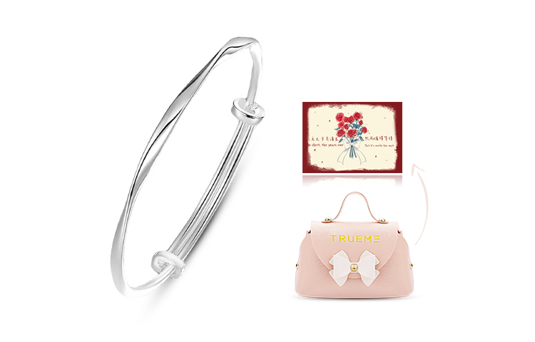 

TRUE ME Браслеты из серебра 999 пробы для женщин