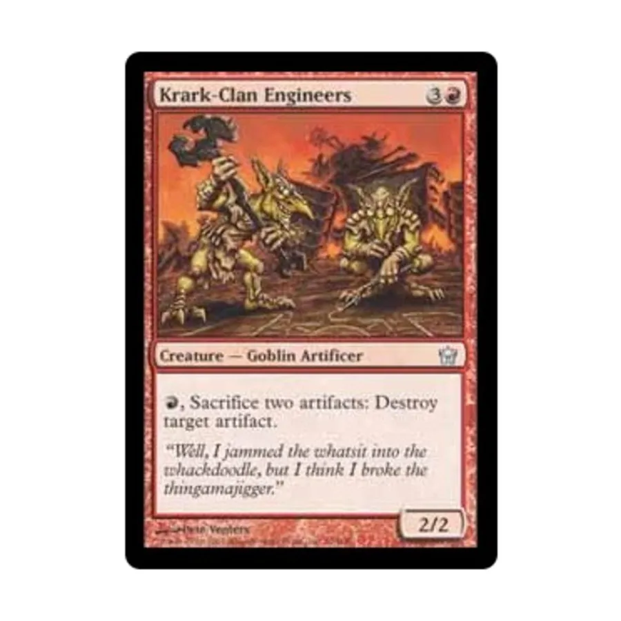

CCG Инженеры клана Крарк (U), MTG - Fifth Dawn