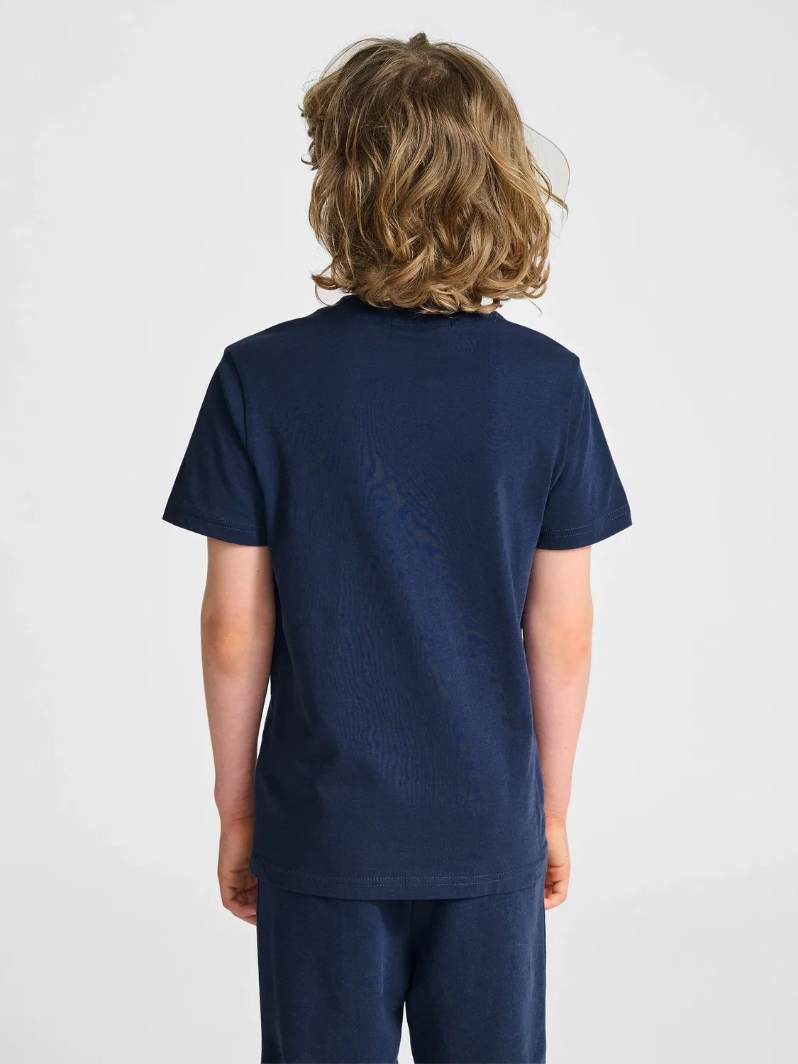 Футболка хлопковая Hummel, dress blues — фото 2