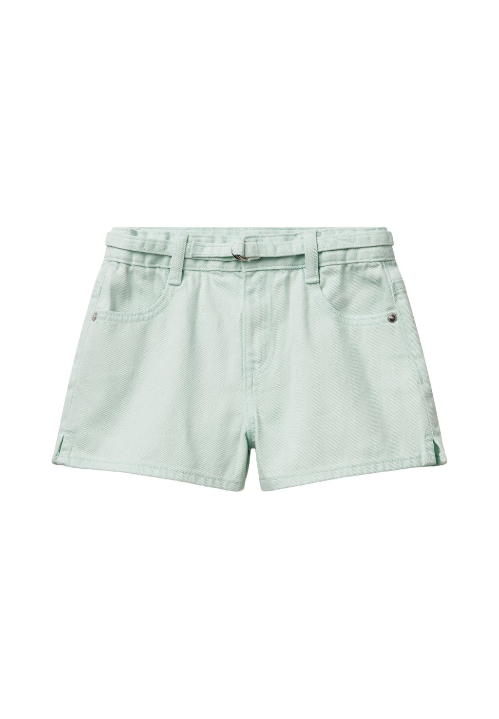 

Джинсовые шорты WITH BELT United Colors of Benetton, зеленый