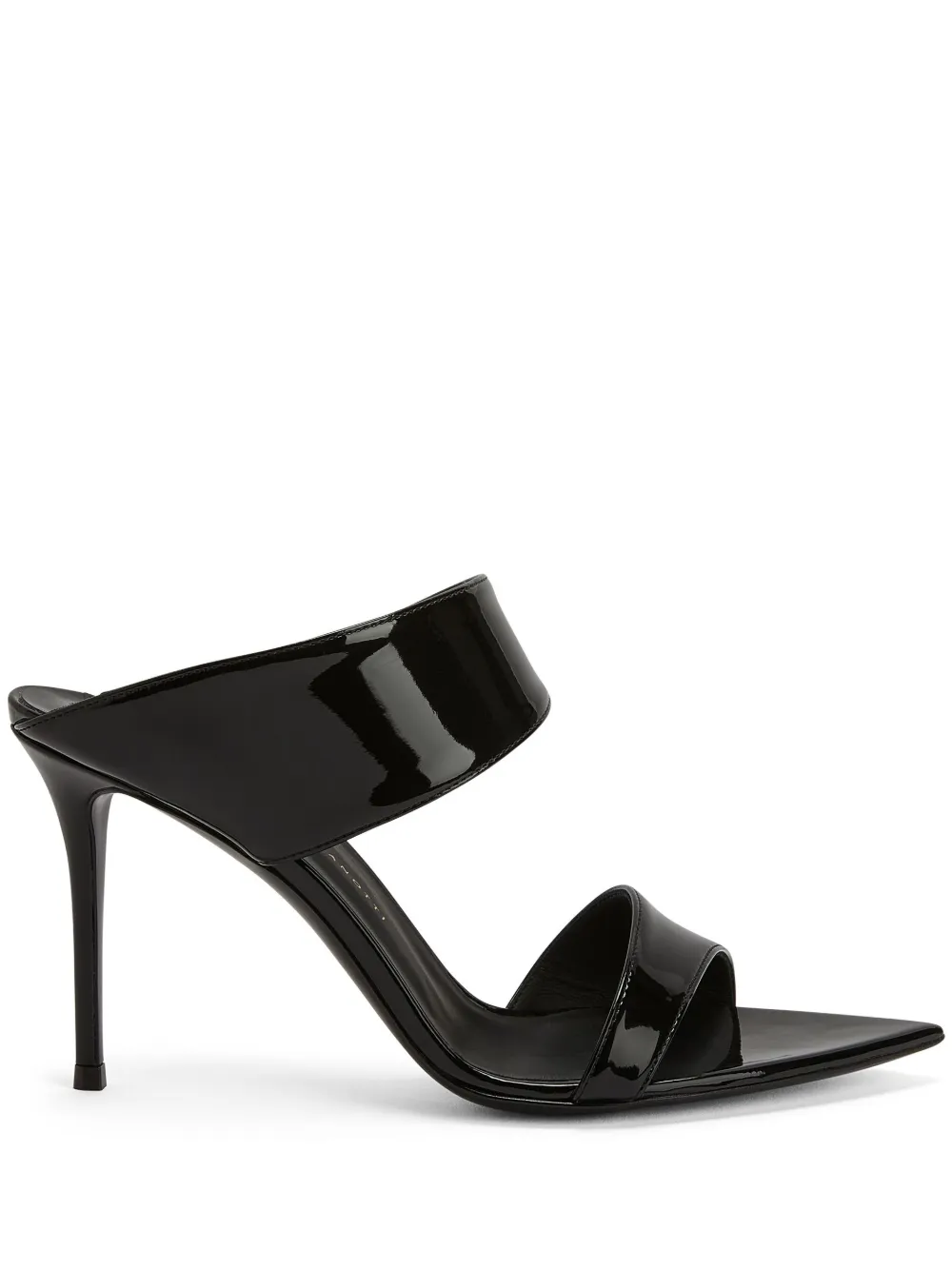 Мюли Intriigo Allure 90 Giuseppe Zanotti, черный