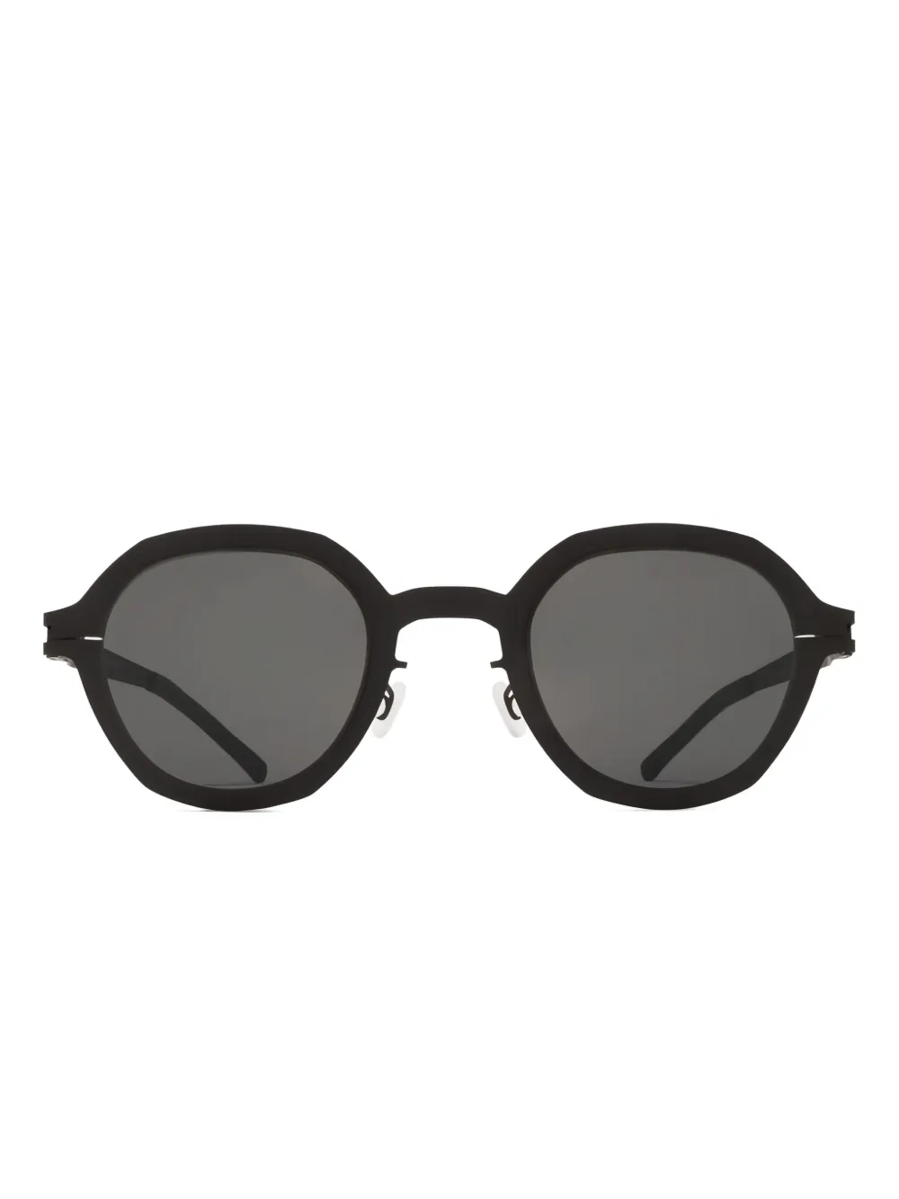 

Солнцезащитные очки в круглой оправе Mykita, черный