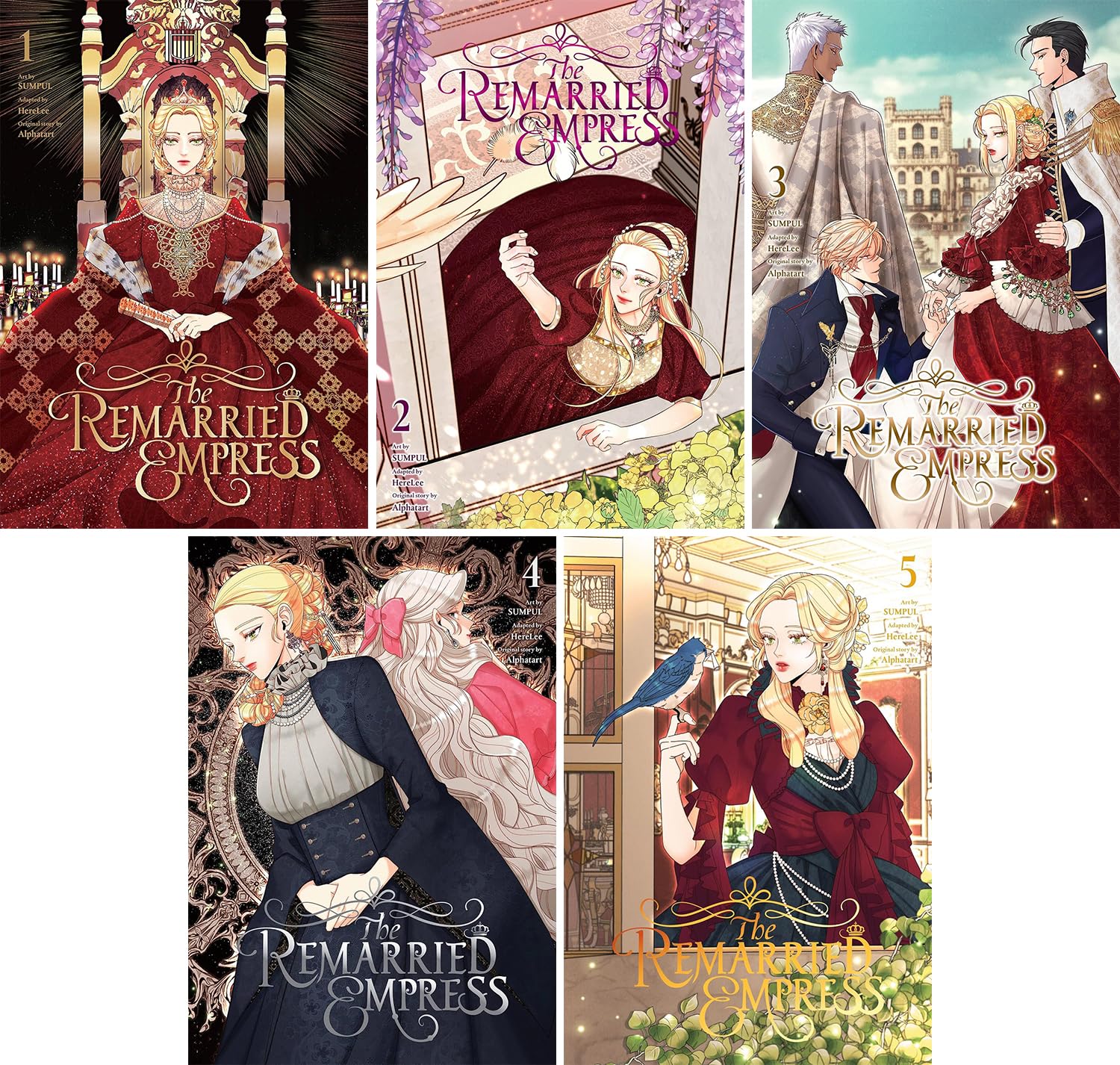 

The Remarried Empress, Vol. 1-5 (Ize Press)