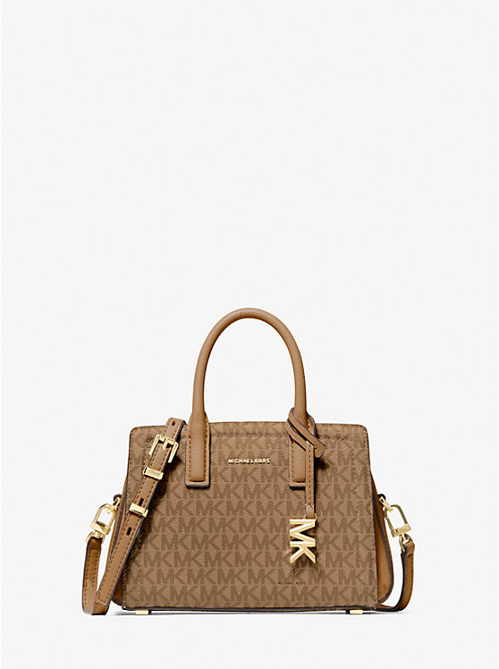 

Мини-сумка Laila через плечо с фирменным логотипом Michael Kors, бежевый