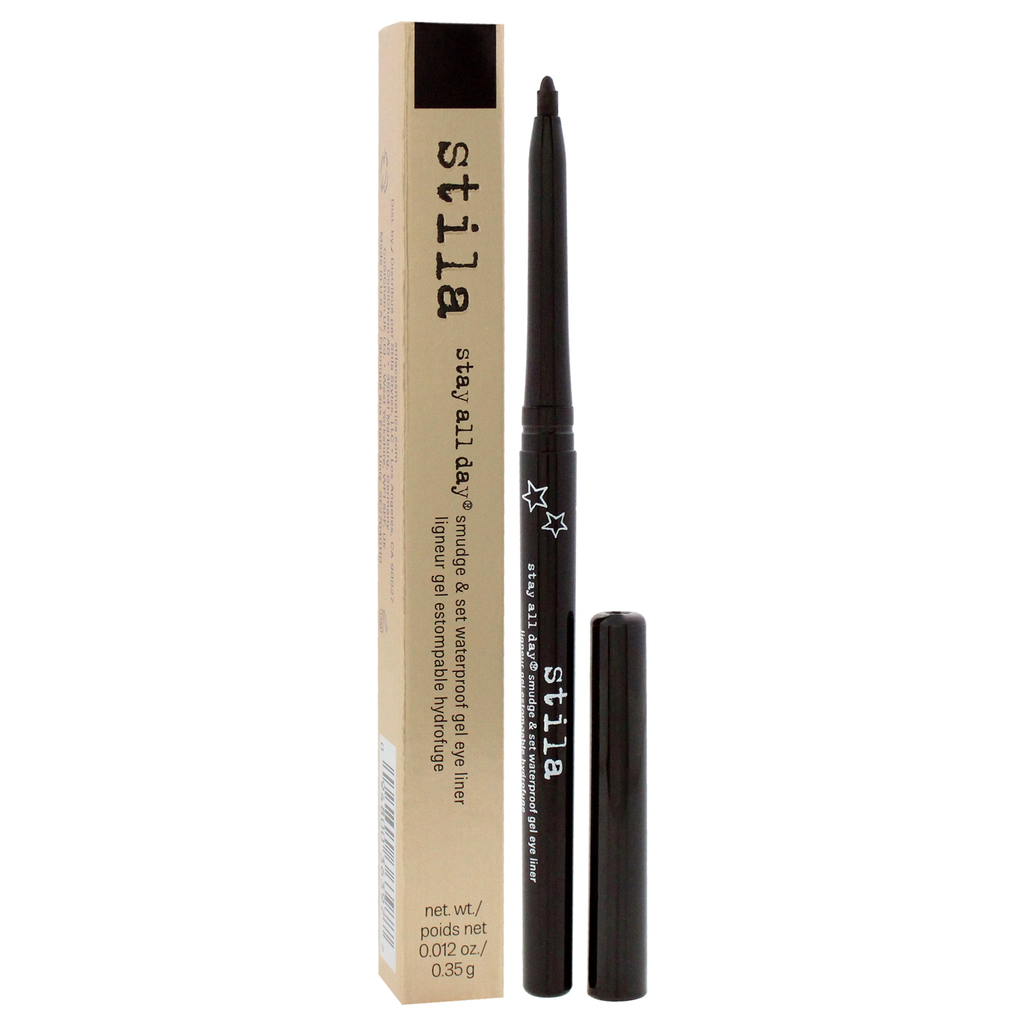 Водостойкая гелевая подводка для глаз Stay All Day Smudge and Set, цвет Damsel Dark Brown, Stila для женщин, 0,012 унции Stila, Small — фото 3