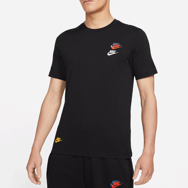Футболка Nike AS Men's Nike Sportswear Tee Club ESSENTIALS Black, черный — фото 4