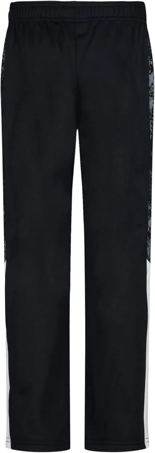 Детские спортивные штаны Under Armour Brawler Warm-up, быстросохнущие и влагоотводящие, свободного кроя, Black Print — фото 3