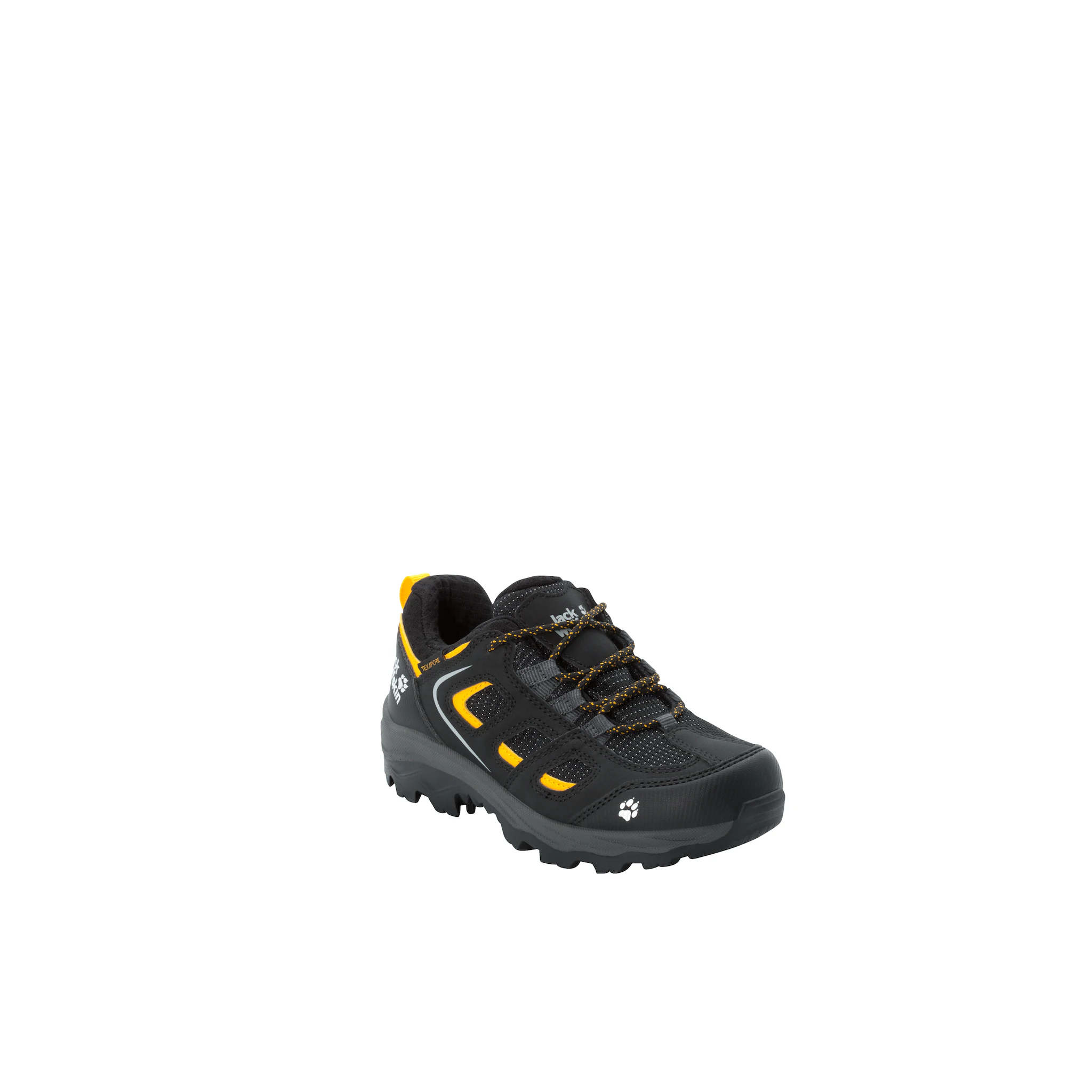 

Кроссовки Jack Wolfskin "VOJO TEXAPORE LOW K", водонепроницаемые, цвет Black / Burly Yellow