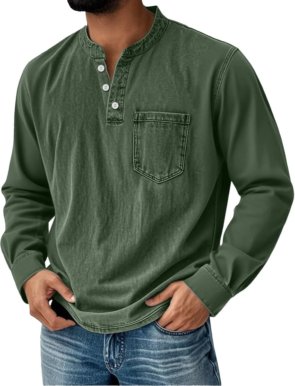 

Мужская футболка-поло с длинным рукавом Regular-Fit CRNTCEM