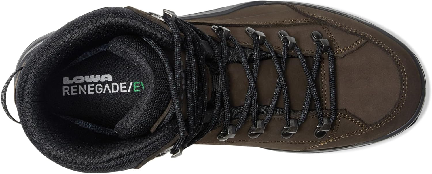 Мужские кроссовки LOWA Renegade Evo GTX Mid, темно-коричневый — фото 2