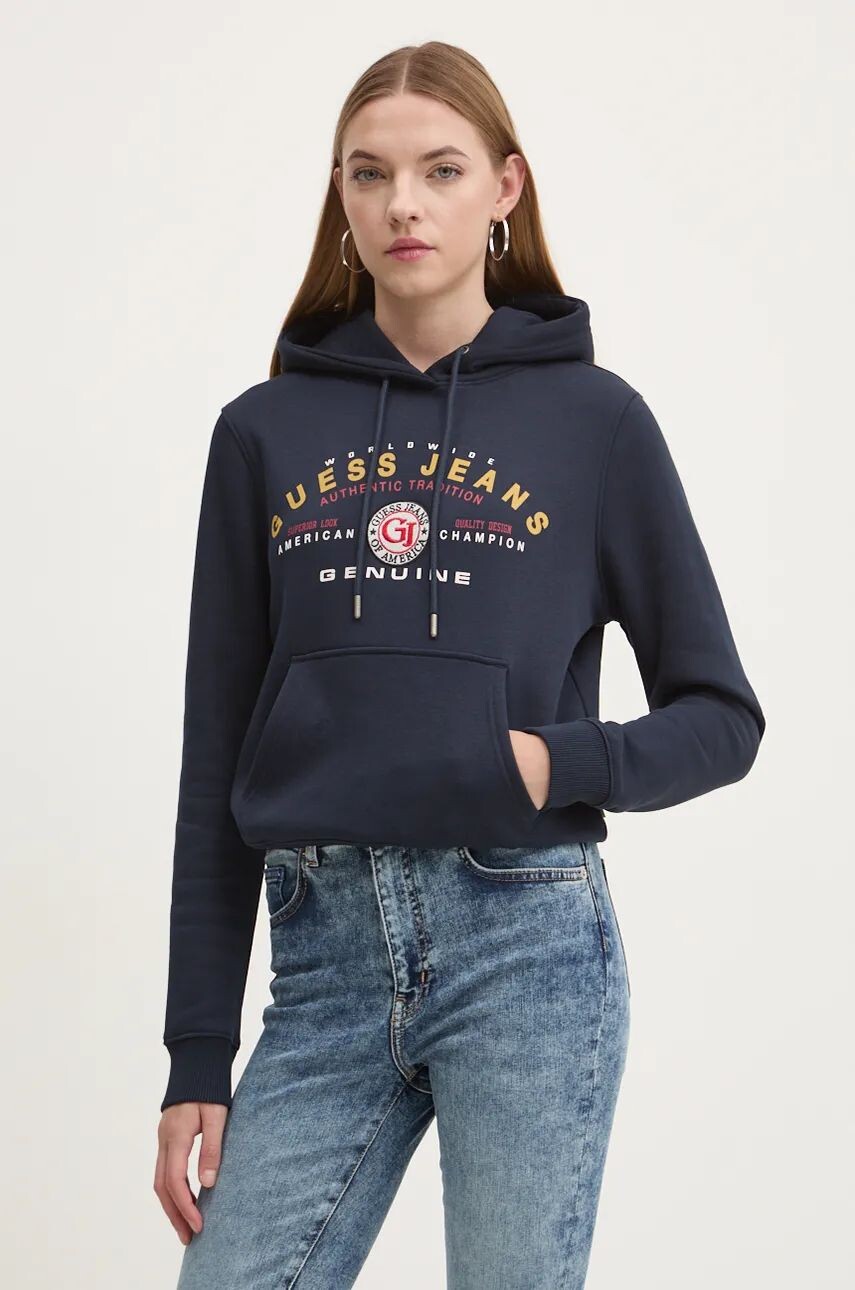 

Толстовка Guess Jeans, темно-синий