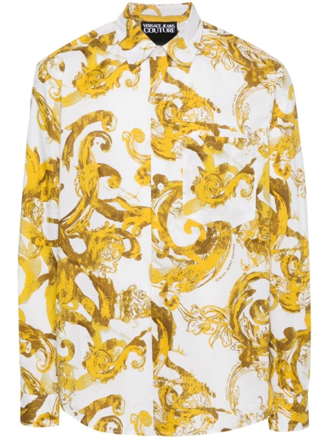 

Versace Jeans Couture рубашка с принтом Barocco, белый