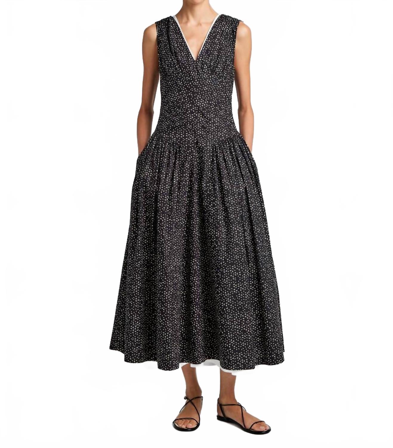 

Платье Clayton в черно-ванильном цвете 175 Proenza Schouler