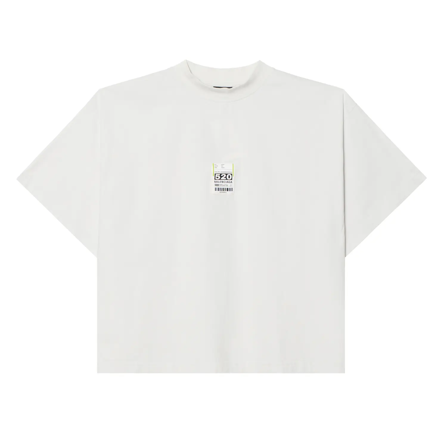 

Balenciaga Футболка женская белая Regular Fit, Белый, Balenciaga Футболка женская белая Regular Fit