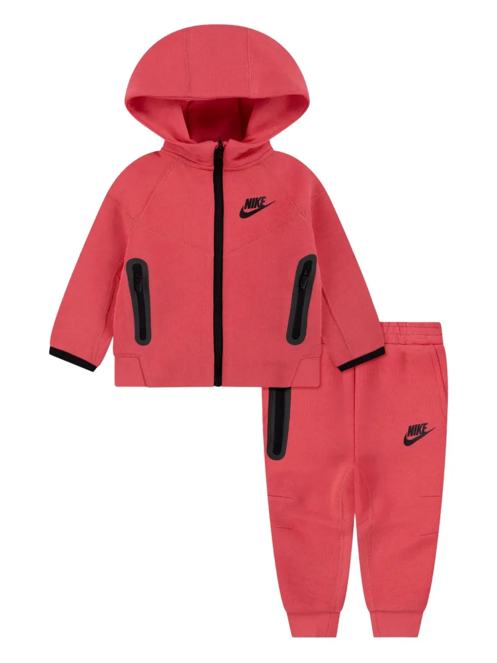 Спортивный костюм из трикотажа Nike Kids, розовый