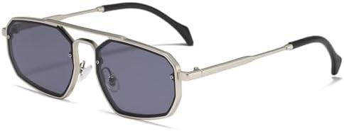 

Солнцезащитные очки Polygon, солнцезащитные очки для мужчин, ретро-солнцезащитные очки, солнцезащитные очки для женщин, металлические солнцезащитные очки MTZJH, 3.silver Gray