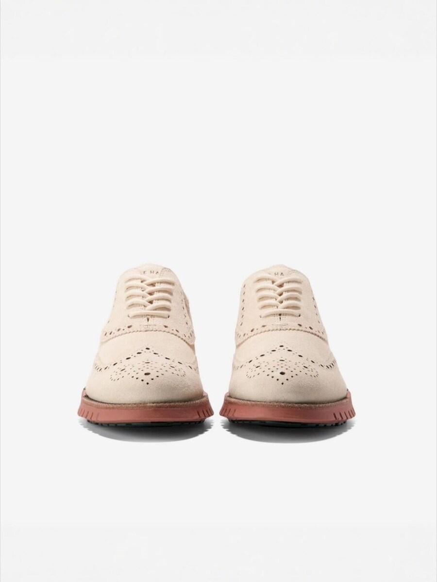 Туфли на шнуровке Cole Haan ZG RMSTD WING ULINED, белый — фото 3