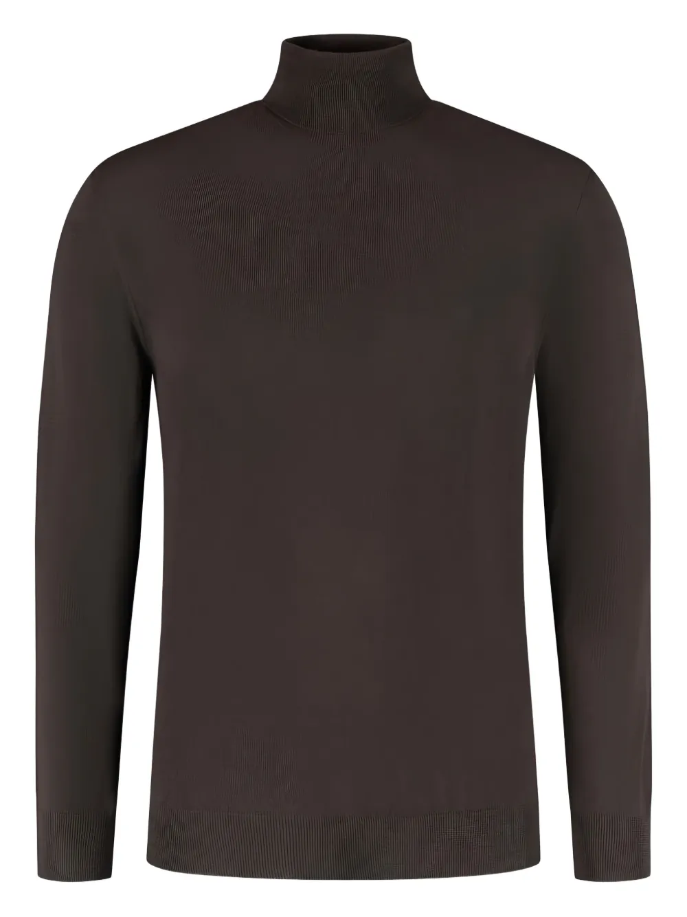 

Свитер с высоким воротом Zanone, коричневый