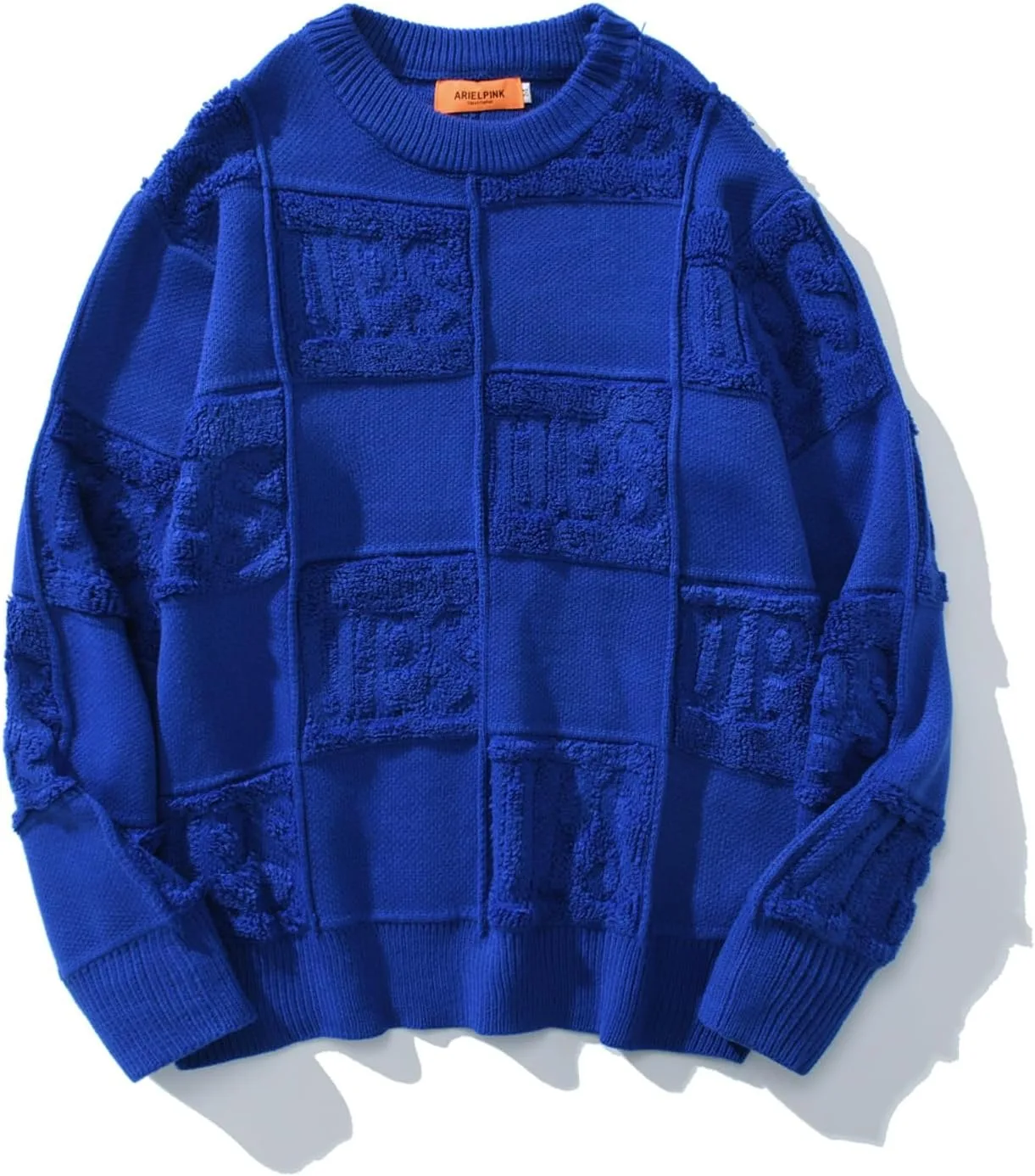 

CUTEGAL Y2K Unisex Vintage свитер Oversized Casual вязаный топ Retro Grunge Streetwear