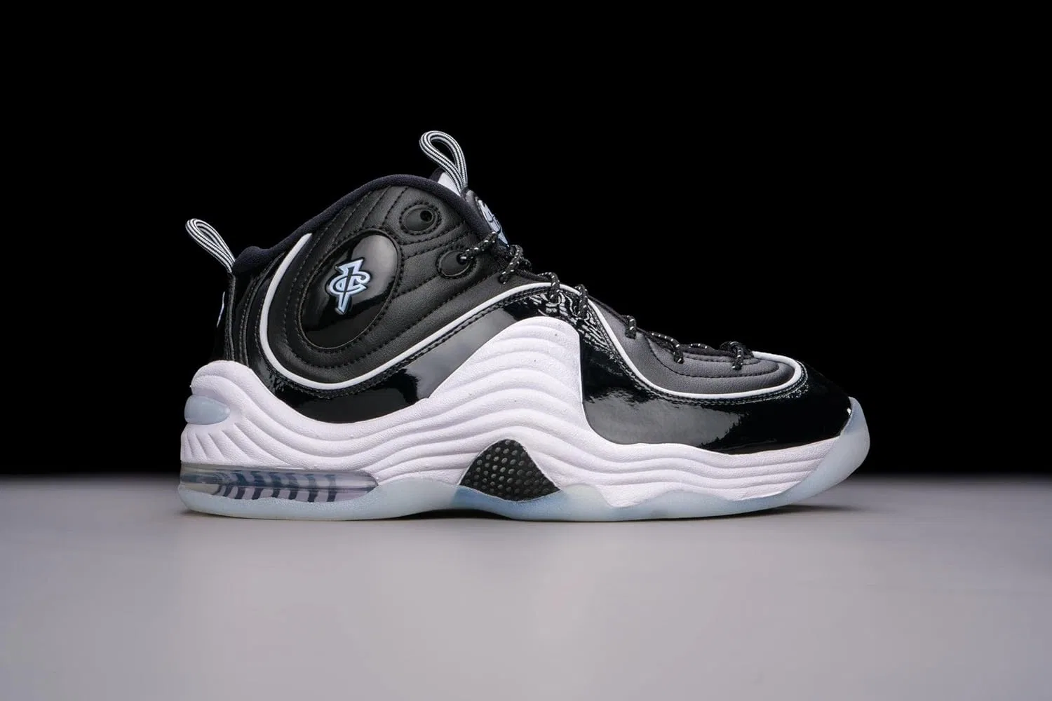 Кроссовки Nike Air Penny II унисекс, белый/серый — фото 2