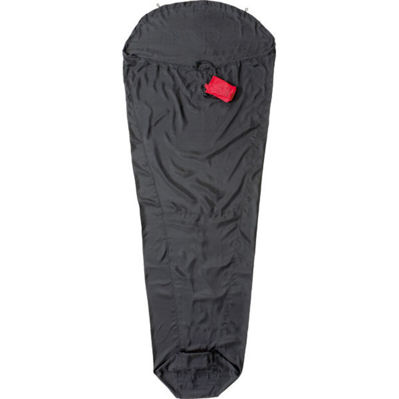 

MummyLiner Expedition RS Silk Cocoon, черный
