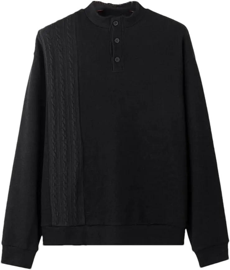 

Мужской полувысокий воротник вязаный свитер Casual Street Hdhdeueh