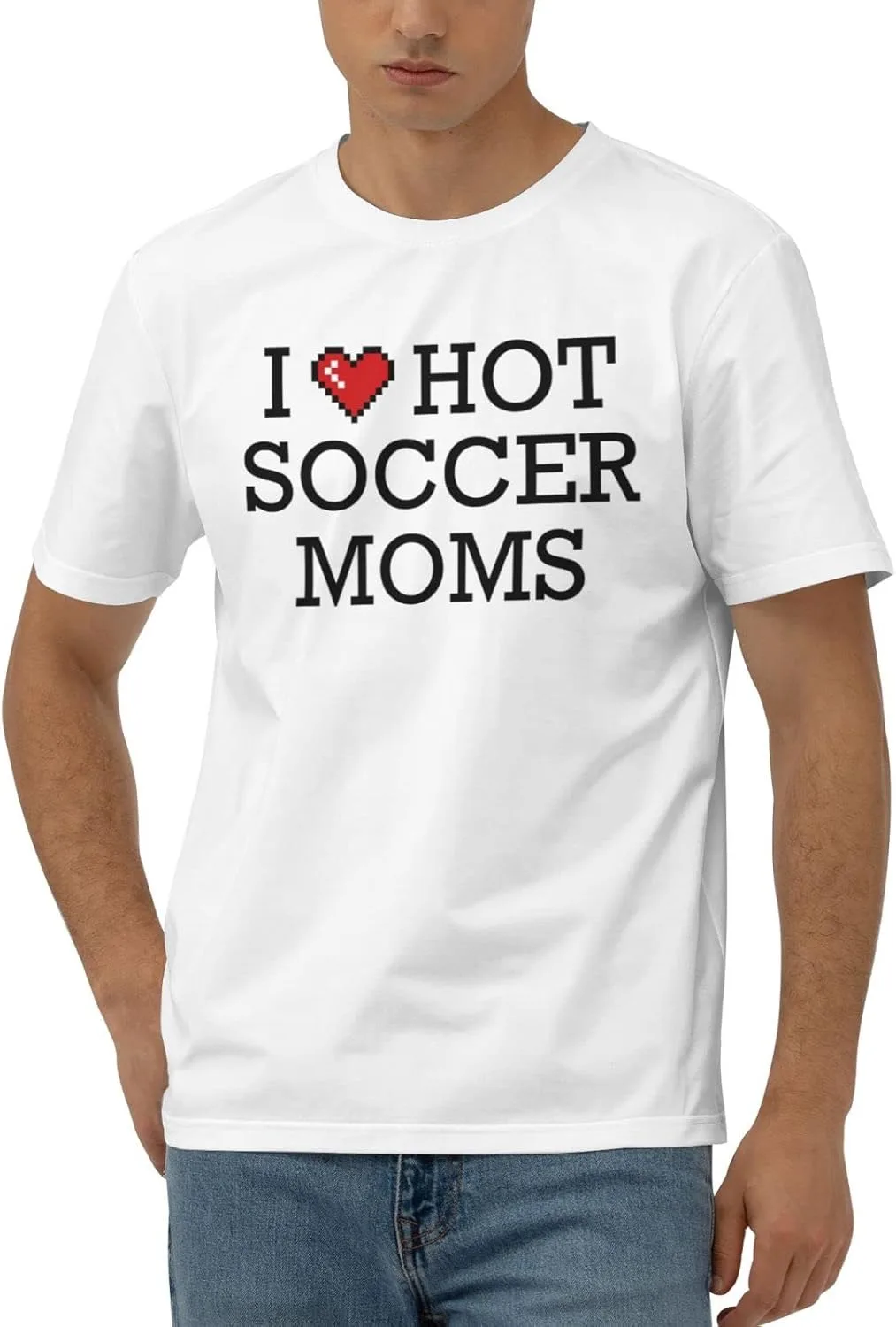 

Футболка мужская I Love Hot Soccer Moms Abipuir