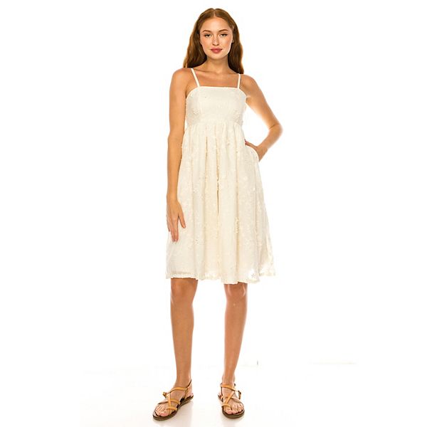 

Женское платье с вышивкой и аппликацией в цветочном стиле Penelope Rose