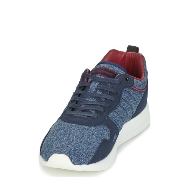 Мужские темно-синие кроссовки Baskets lcs r600 2 тона Le Coq Sportif, синий — фото 2