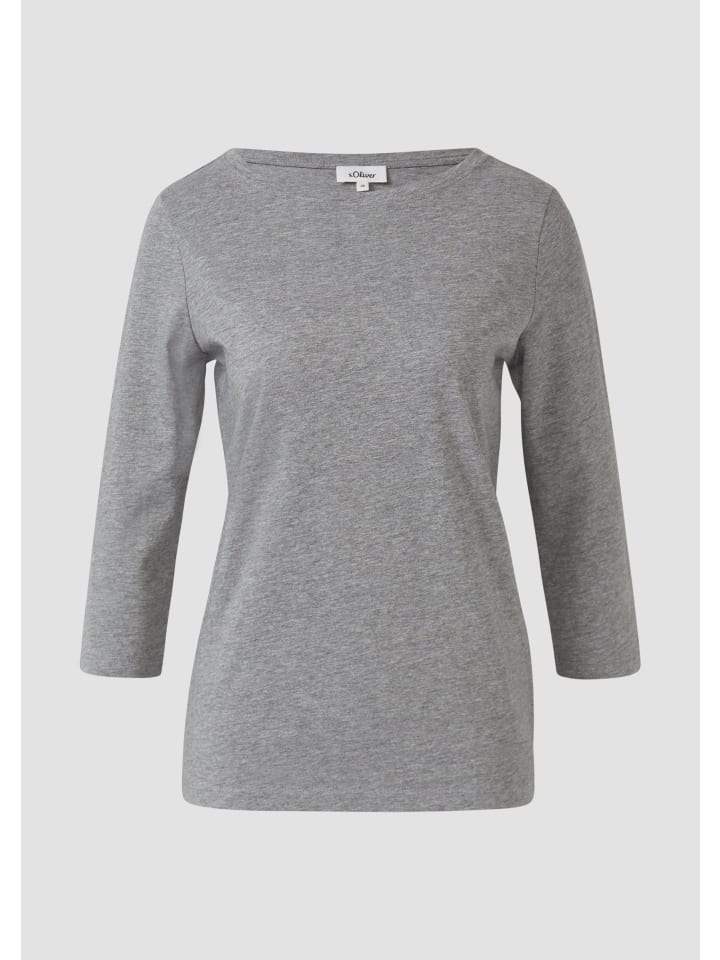 

Футболка цвета 97W2_graphite s.Oliver, Хаки, Футболка цвета 97W2_graphite s.Oliver