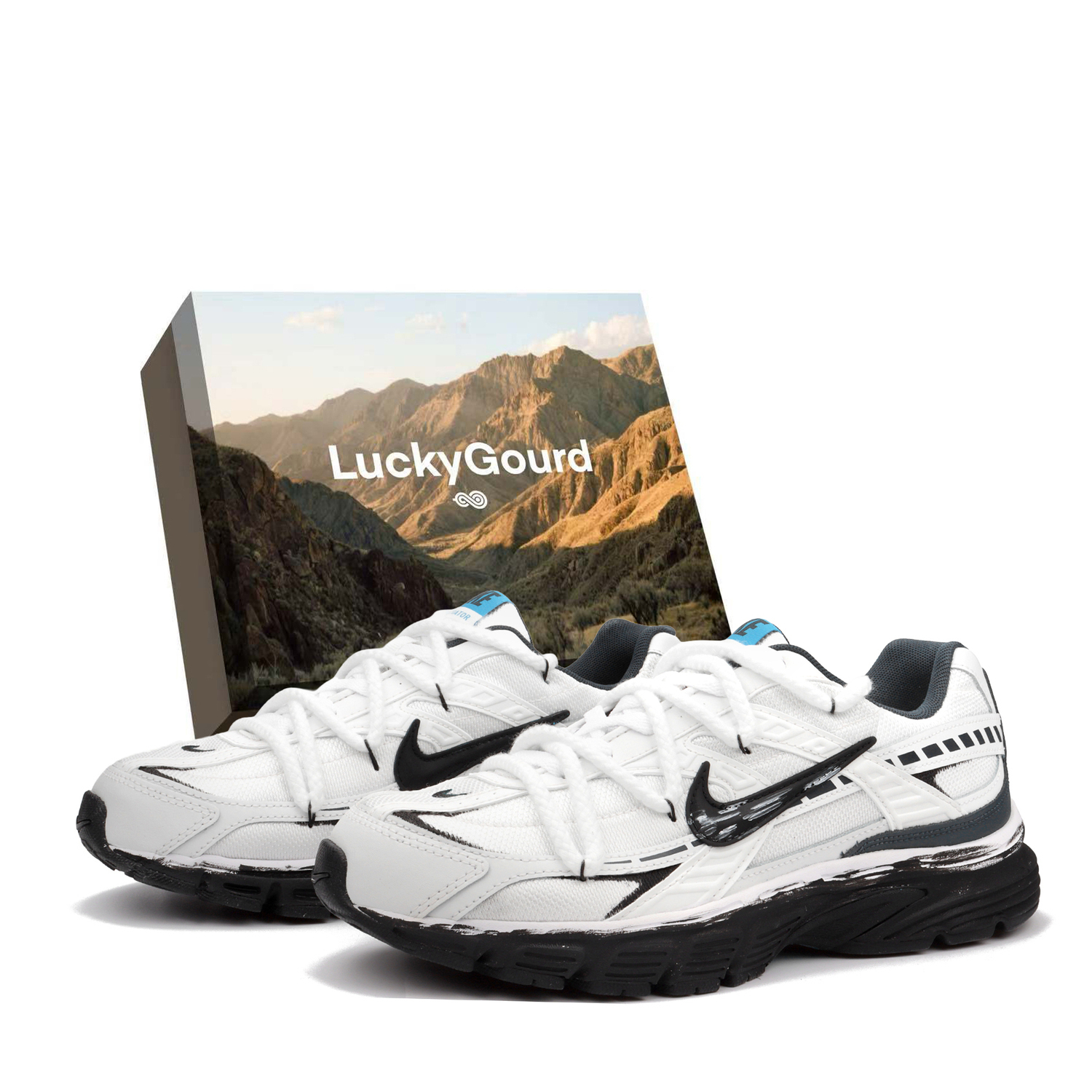 

Инициатор устойчивые к истиранию дышащие низкие кроссовки мужские серый Nike, белый